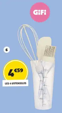 GiFi GiFi Les 4 ustensiles offre