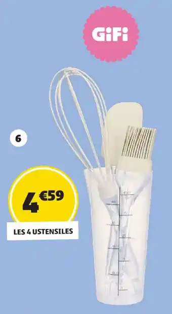 GiFi Les 4 ustensiles