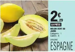 E.Leclerc Express Melon Vert ou Jaune offre