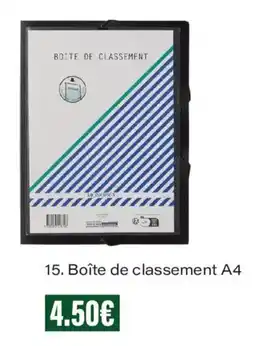 Monoprix MONOPREX Boîte de classement A4 offre