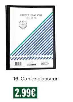 Monoprix MONOPRIX Cahier classeur offre