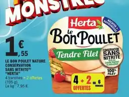E.Leclerc Express Herta Le Bon Poulet offre