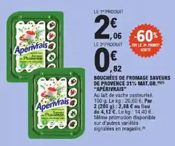 E.Leclerc Express Aperivrais Bouchées de fromage offre