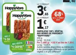 E.Leclerc Express HappyVore Chipolatas offre