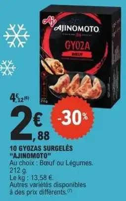 E.Leclerc Express AJINOMOTO GYOZA offre