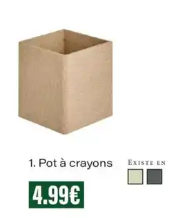 Monoprix Pot à crayons offre