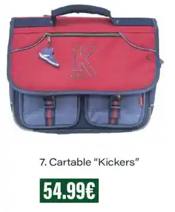 Monoprix Kickers Cartable offre