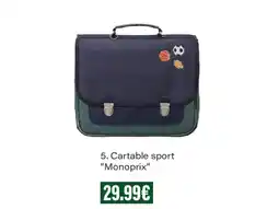 Monoprix Monoprix Cartable sport offre