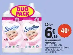 E.Leclerc Express Soupline ASSOUPLISSANT offre