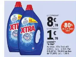 E.Leclerc Express XTRA Lessive offre