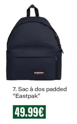 Monoprix Eastpak Sac à dos padded offre