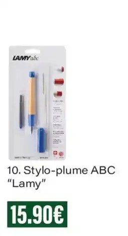 Monoprix LAMY Stylo-plume ABC offre