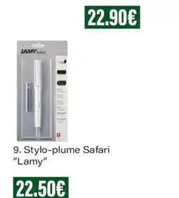 Monoprix Lamy Stylo-plume Safari offre