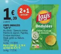 E.Leclerc Express Lay's Ondulées offre