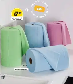 GiFi GiFi LES 50 CHIFFONS MICROFIBRE offre
