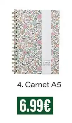 Monoprix CARNET Carnet A5 offre