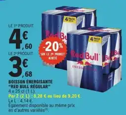 E.Leclerc Express Red Bull offre