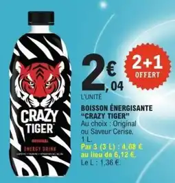 E.Leclerc Express Crazy Tiger offre
