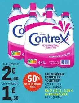 E.Leclerc Express Contrex offre