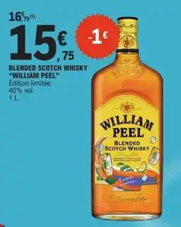E.Leclerc Express WILLIAM PEEL Blended Scotch Whisky offre