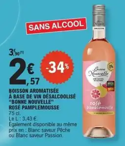 E.Leclerc Express Bonne Nouvelle rosé pamplemousse offre