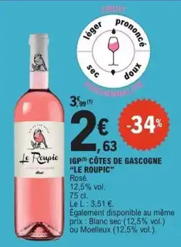 E.Leclerc Express Le Roupic offre