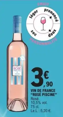 E.Leclerc Express ROSÉ PISCINE offre