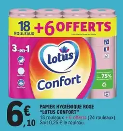 E.Leclerc Express Lotus Papier hygiénique offre