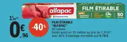 E.Leclerc Express alfapac FILM ÉTIRABLE offre