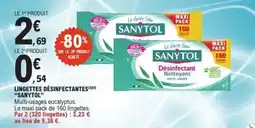 E.Leclerc Express SANYTOL Lingettes désinfectantes offre