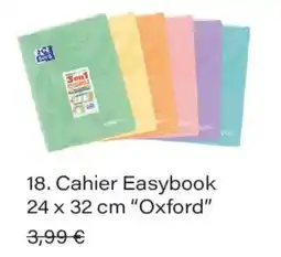 Monoprix Easybook Cahier offre
