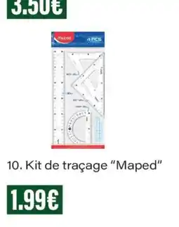 Monoprix Maped Kit de traçage offre