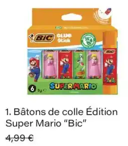 Monoprix BIC Bâtons de colle offre