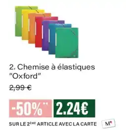 Monoprix Oxford Chemise à élastiques offre