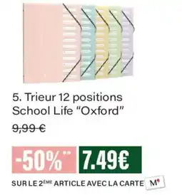 Monoprix School Life Oxford offre