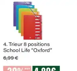 Monoprix School Life Trieur 8 positions offre
