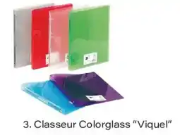 Monoprix Classeur colorlass viguel offre
