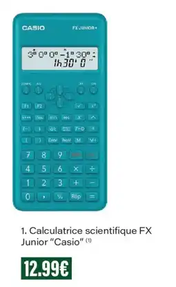 Monoprix CASIO Calculatrice scientifique FX Junior offre