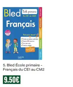Monoprix Bled École primaire Français offre