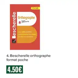 Monoprix Bescherelle orthographe offre
