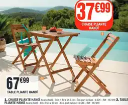 La Foir'Fouille CHAISE PLIANTE HANOÏ offre