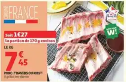 Auchan Supermarché Le Porc Français offre
