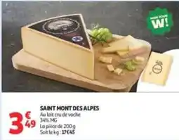 Auchan Supermarché SAINT MONT DES ALPES offre