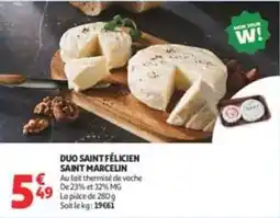 Auchan Supermarché DUO SAINT FÉLICIEN SAINT MARCELIN offre