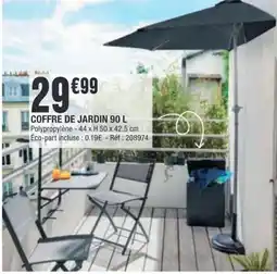 La Foir'Fouille Coffre de jardin offre