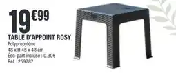 La Foir'Fouille Table d'appoint rosy offre