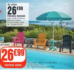 La Foir'Fouille MAHANA PARASOL offre