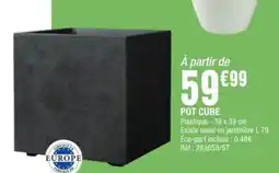 La Foir'Fouille POT CUBE offre