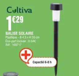La Foir'Fouille Cultiva BALISE SOLAIRE offre