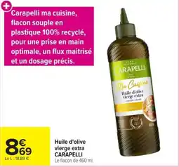 Carrefour CARAPELLI Huile d'olive vierge extra offre